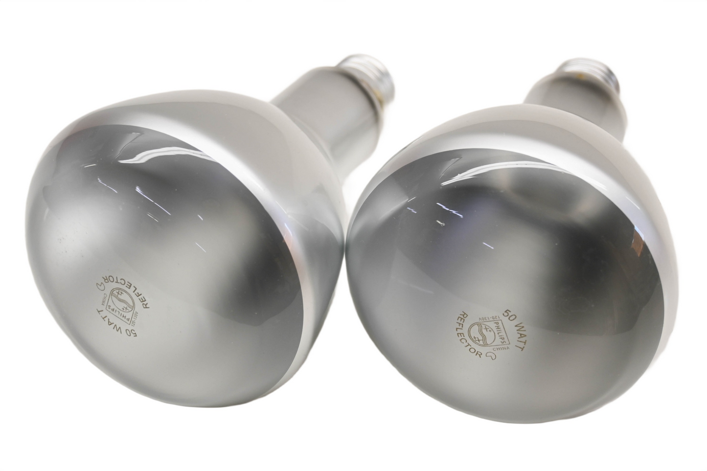Philips ER30 50W 120-130V Reflector Bulbs Qty 2 NOS