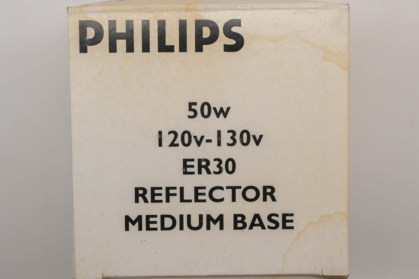 Philips ER30 50W 120-130V Reflector Bulbs Qty 2 NOS