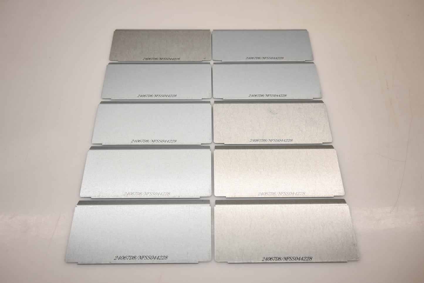 Lyon 24067D8, NFSS044228, NF24067D8 6-1/4" x 2-13/16" Drawer Dividers Qty 10 NOS