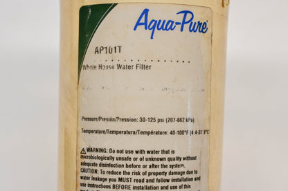 Aqua-Pure AP101T 30-125PSI Water Filter Housing Kit NOS