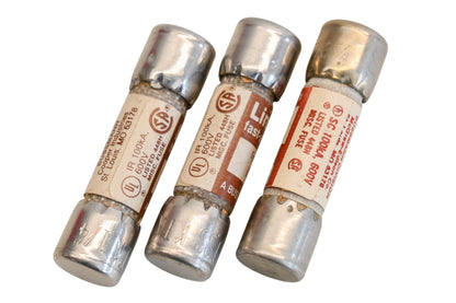Bussmann KTK 1/4, KTK-1/4 Limitron 0.25A-600V Fuses Qty 3 NOS