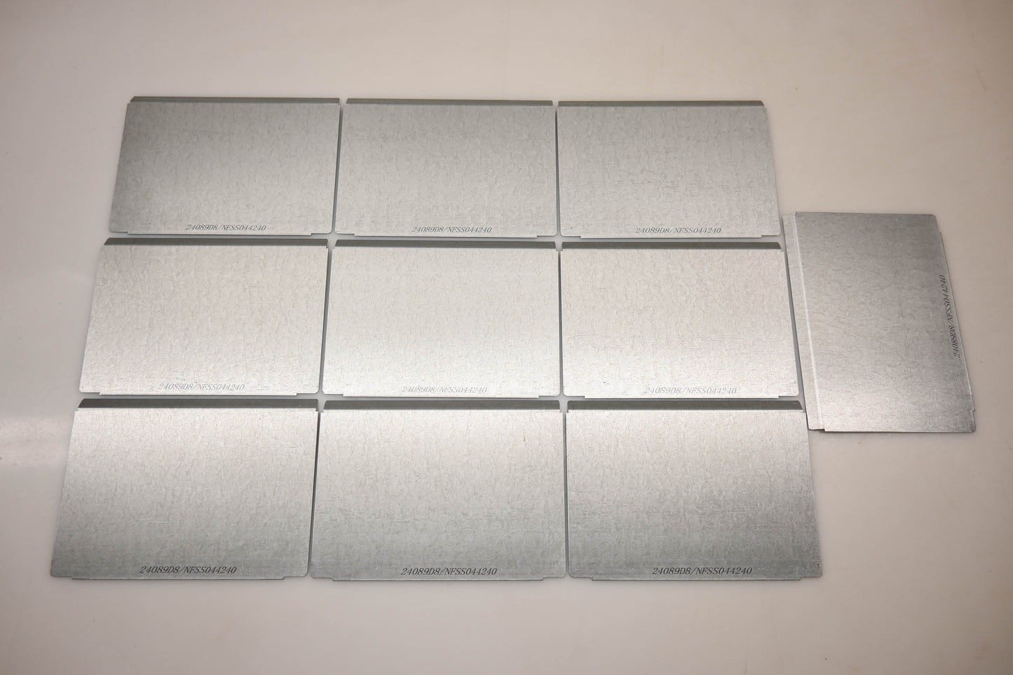 Lyon 24089D8, NFSS044240, NF24089D8 6-1/4" x 5-7/8" x 4-1/2" Drawer Dividers Qty 10 NOS
