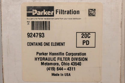 Parker 924793 Hydraulic Filter NOS
