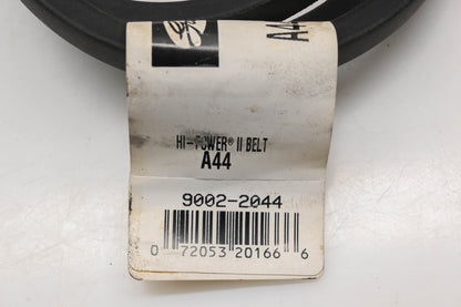 Gates A44, 9002-2044 1/2" x 46" Hi-Power V-Belts Qty 2 NOS
