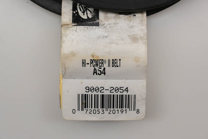 Gates A54, 9002-2054 1/2" x 56" Hi-Power V-Belts NOS