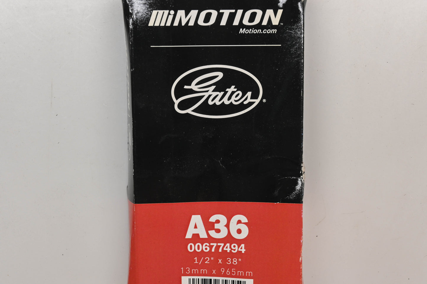 Gates A36, 9002-2036 1/2" x 38" Hi-Power V-Belts Qty 2 NOS