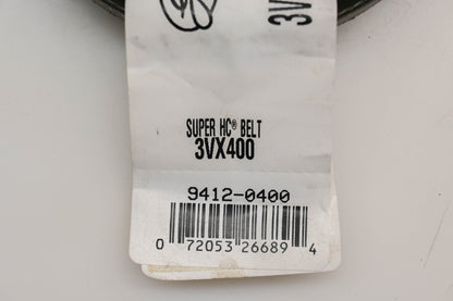 Gates 3VX400, 9412-0400 3/8" x 40" Super HC V-Belt Qty 2 NOS