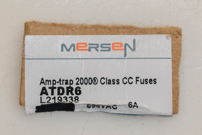 Mersen ATDR6 6A-600V Fuse NOS