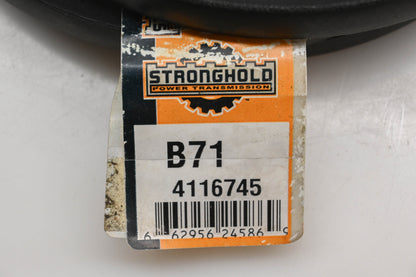 Stronghold B71, 4116745 5/8" x 74" V-Belt NOS