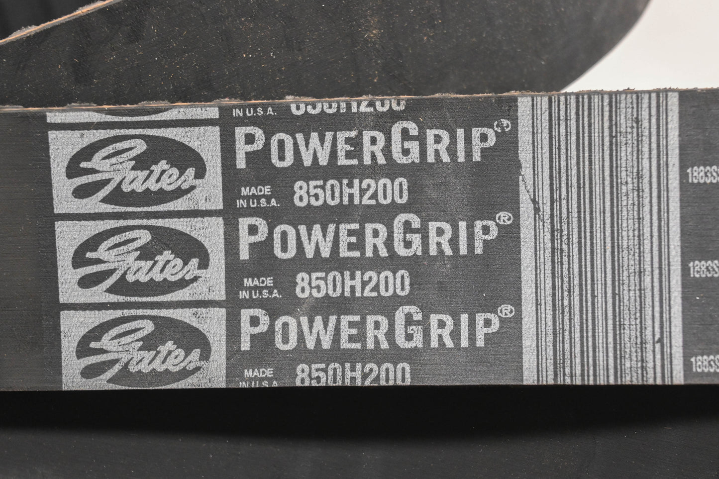 Gates 850H200 2" x 85" PowerGrip Cogged Belt NOS