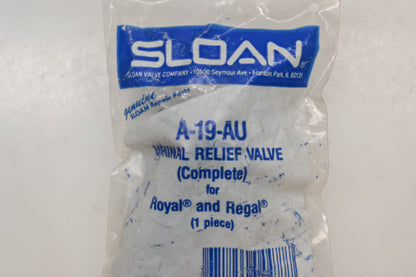 Sloan A-19-AU Relief Valve NOS