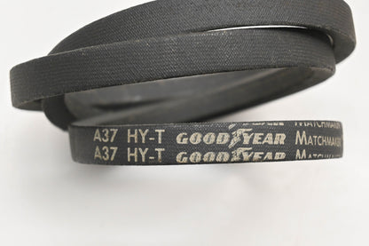 Goodyear A37 1/2" x 39" V-Belt Qty 3 NOS
