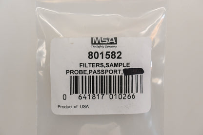 MSA 801582 Sample Probe Filter NOS