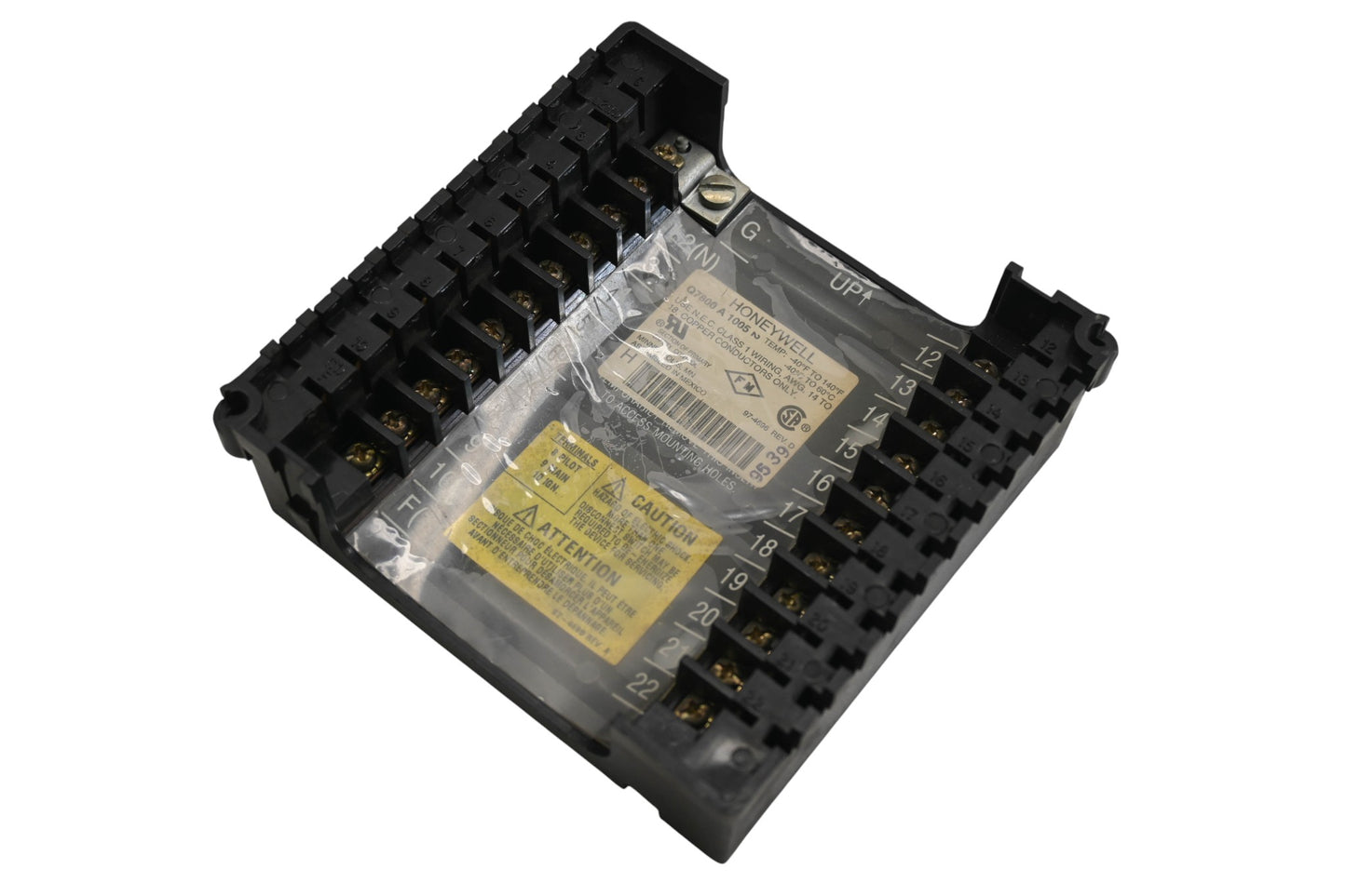 Honeywell Q7800 A 1005 Universal Wiring Subbase NOS