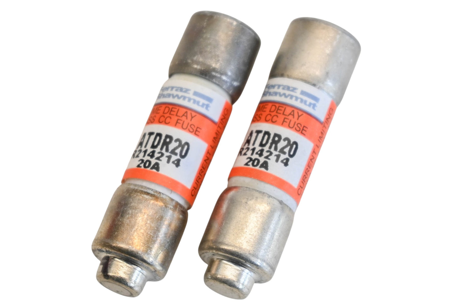Mersen ATDR20 20A-600V Fuses Qty 2 NOS