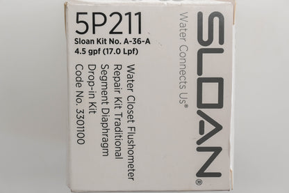 Sloan 5P211, A-36-A Water Closet Flushometer Repair Kit NOS