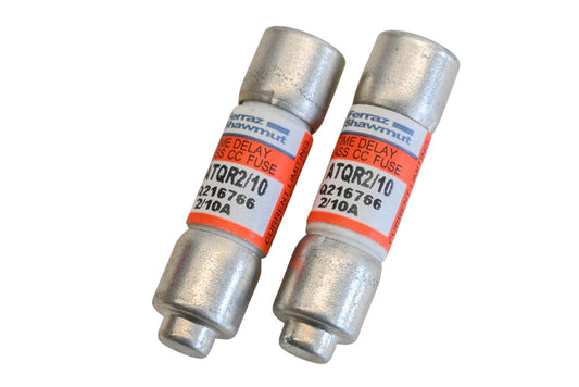 Mersen ATQR2/10 0.2A-600V Fuses Qty 2 NOS
