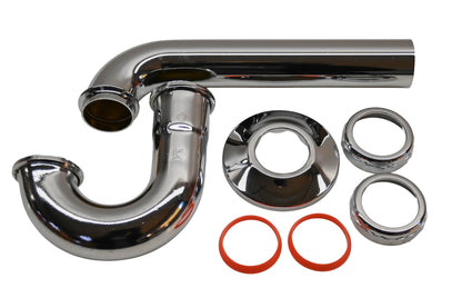 Keeney Manufacturing 301CP 1-1/4" 17 Gauge Brass P-Trap Kit NOS