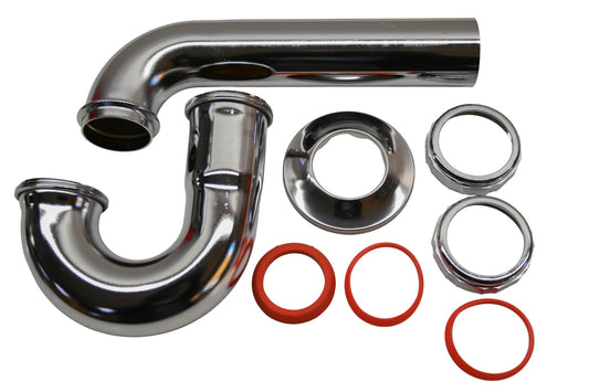 Keeney Manufacturing 305CP 1-1/4" / 1-1/2" 17 Gauge Brass P-Trap Kit NOS