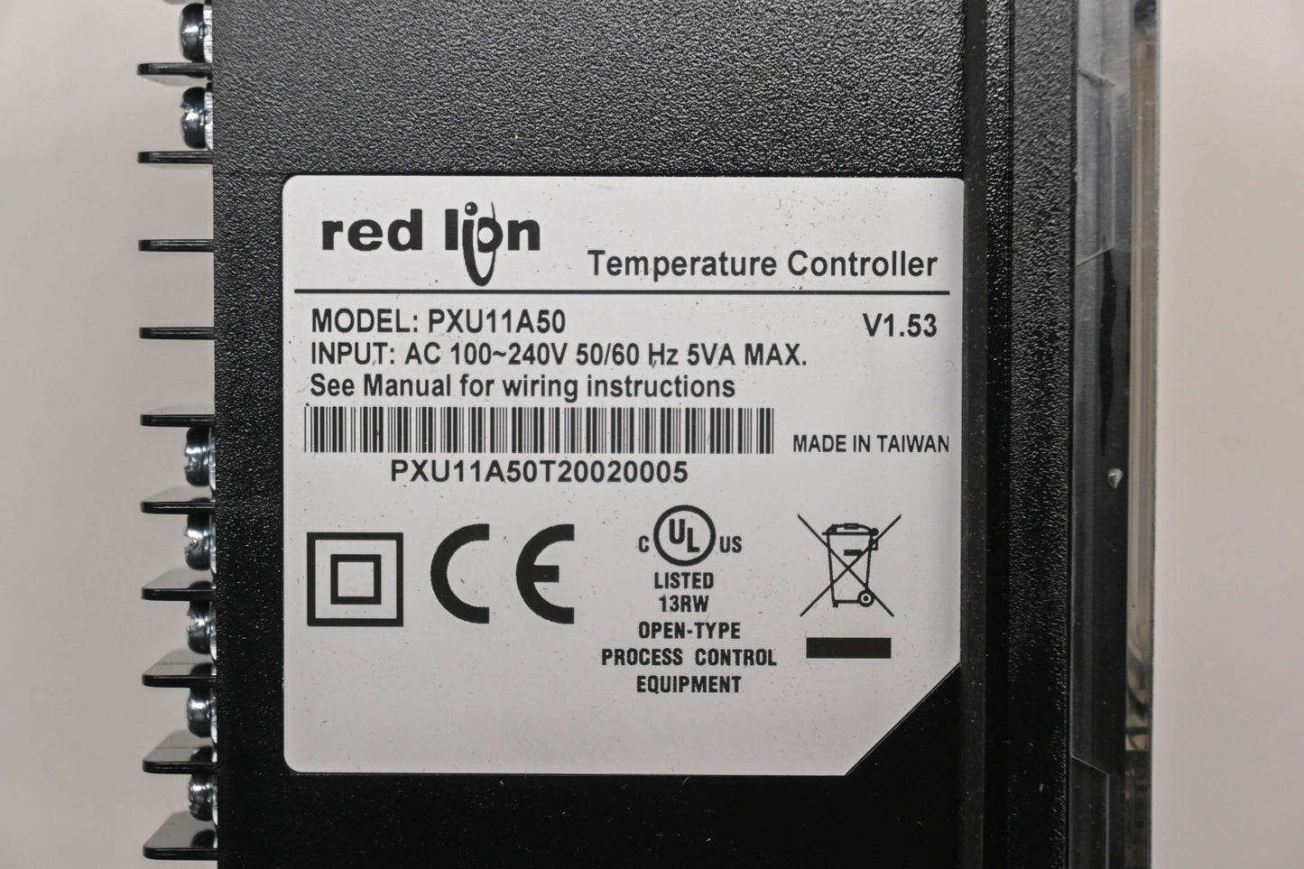 Red Lion PXU11A50 Digital Temperature Controller Kit NOS