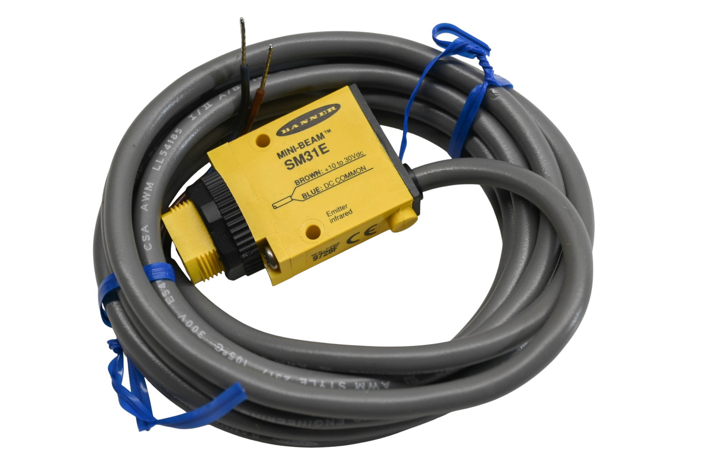 Banner 25623, SM31E 10-30V DC Photoelectric Sensor NOS