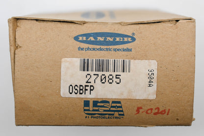 Banner 27085, OSBFP Omni-Beam Fiber Optic Sensor NOS