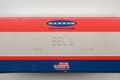 Banner 17562, SBL1 Photoelectric Scanner Block Kit NOS