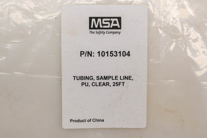 MSA 10153104 25FT Polyurethane Sample Line NOS