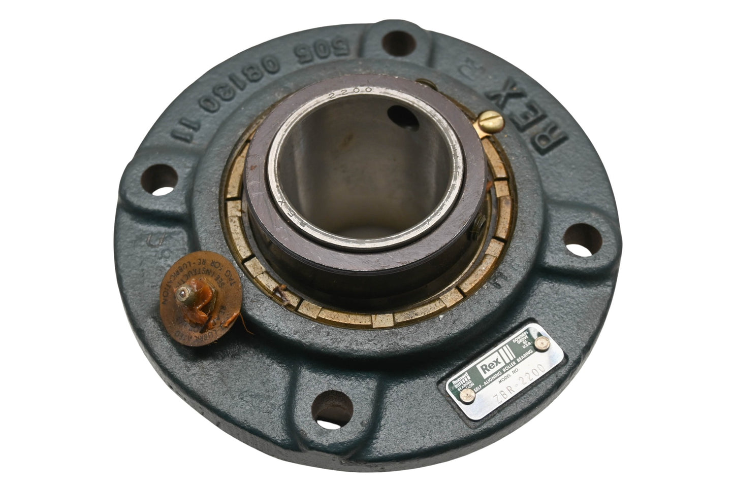 Rexnord ZBR-2200, ZBR2200 2" Flange Bearing NOS