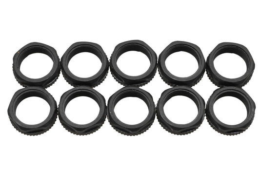 Banner LN18MM-10 Plastic Lock Nuts Qty 10 NOS