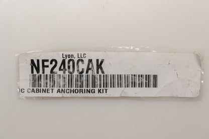 Lyon NF240CAK MDC Cabinet Anchoring Kit NOS