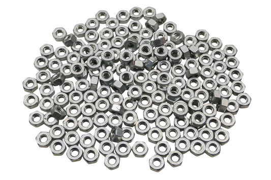Mcmaster GR5 JS1000, JS1000 1/4"-20 Zinc Hex Nuts Qty 167 NOS