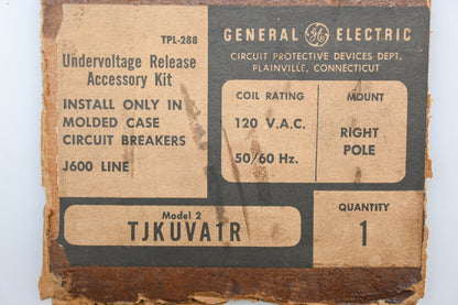 GE TJKUVA1R Undervoltage Release Accessory Kit NOS