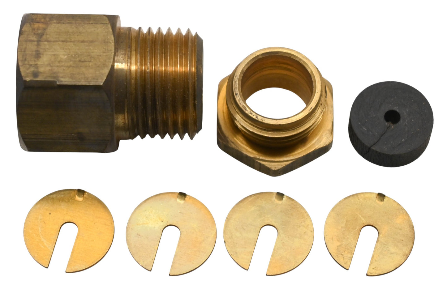 Honeywell 7617M 1/2" NPT Nut Plug & Washer Kit NOS