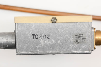 Barber Colman TC-202, TC202 Electric Bulb Thermostat NOS