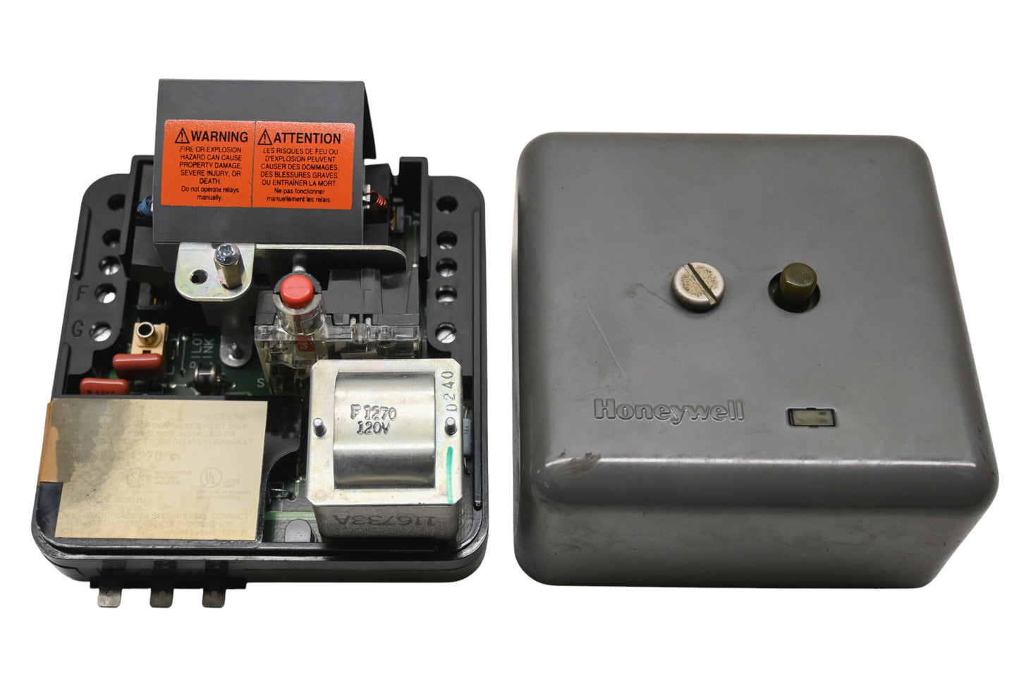 Honeywell RA890F 1270, RA890F1270 Protectorelay Burner Flame Control Assembly