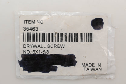 Aftermarket 35463, 53526422 6 x 1-5/8" Drywall Screws Qty 128 NOS
