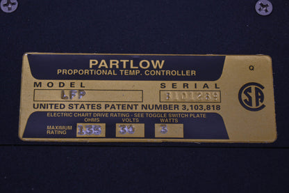 Partlow LFP 3W-30V Temperature Controller NOS