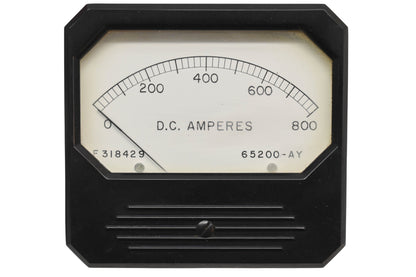 Triplett Electric 65200-AY, F318429 0-800 Amp DC Voltage Meter Kit NOS