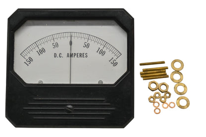 Triplett Electric 65201-6RR, 65205-33D 150-0-150 Amp DC Voltage Meter Kit NOS