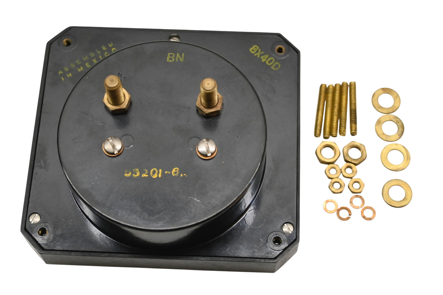 Triplett Electric 65201-6RR, 65205-33D 150-0-150 Amp DC Voltage Meter Kit NOS