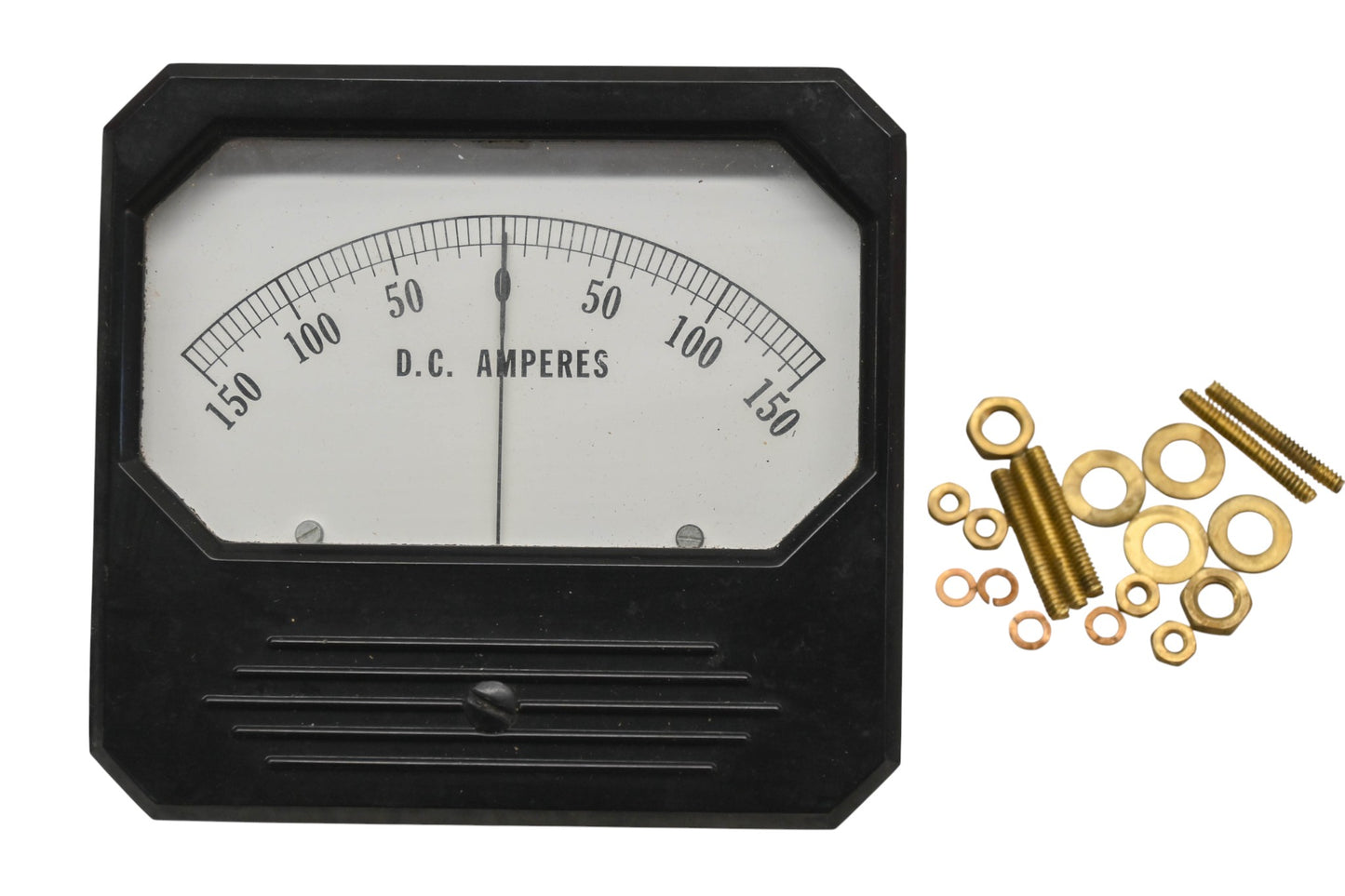 Triplett Electric 65201-6RR, 65205-33D 150-0-150 Amp DC Voltage Meter Kit NOS