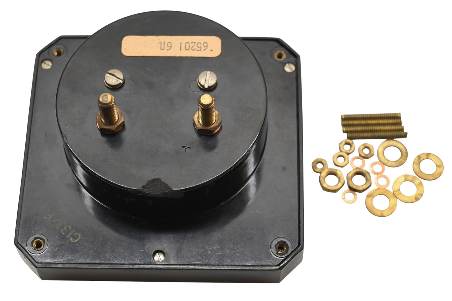 Reliance Electric 65201-6A 150-0-150 Amp DC Voltage Meter Kit
