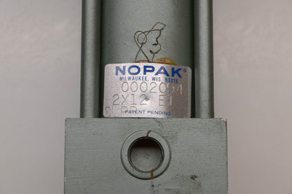 Nopak CLPP 2X12E1, 2X12E1 Pneumatic Cylinder NOS