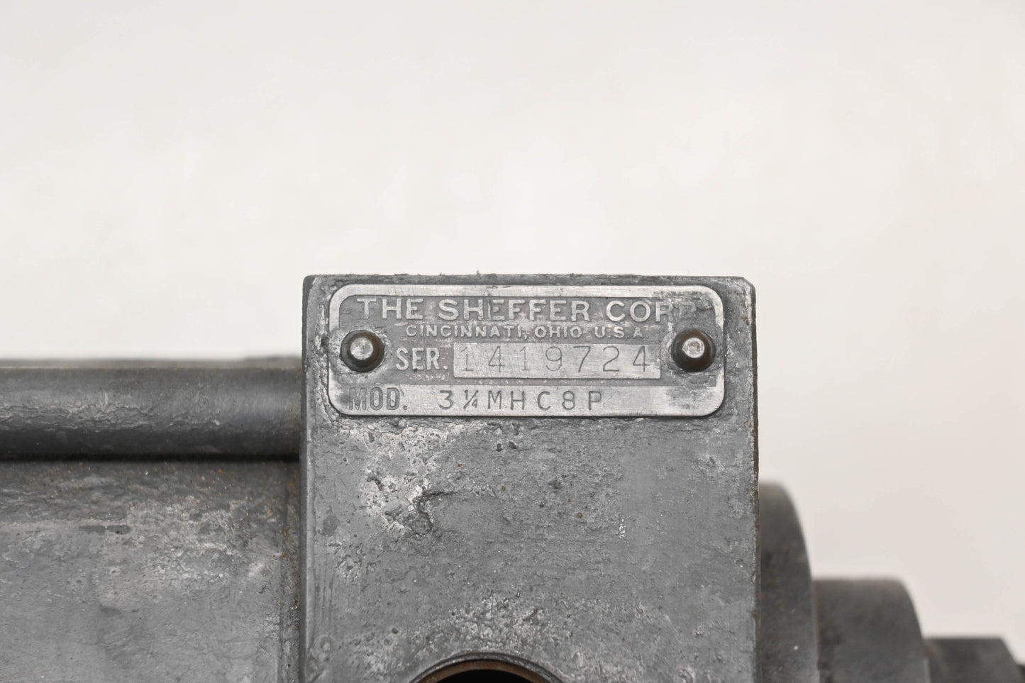 Sheffer 3 1/4MHC8P Remanufactured Pneumatic Cylinder