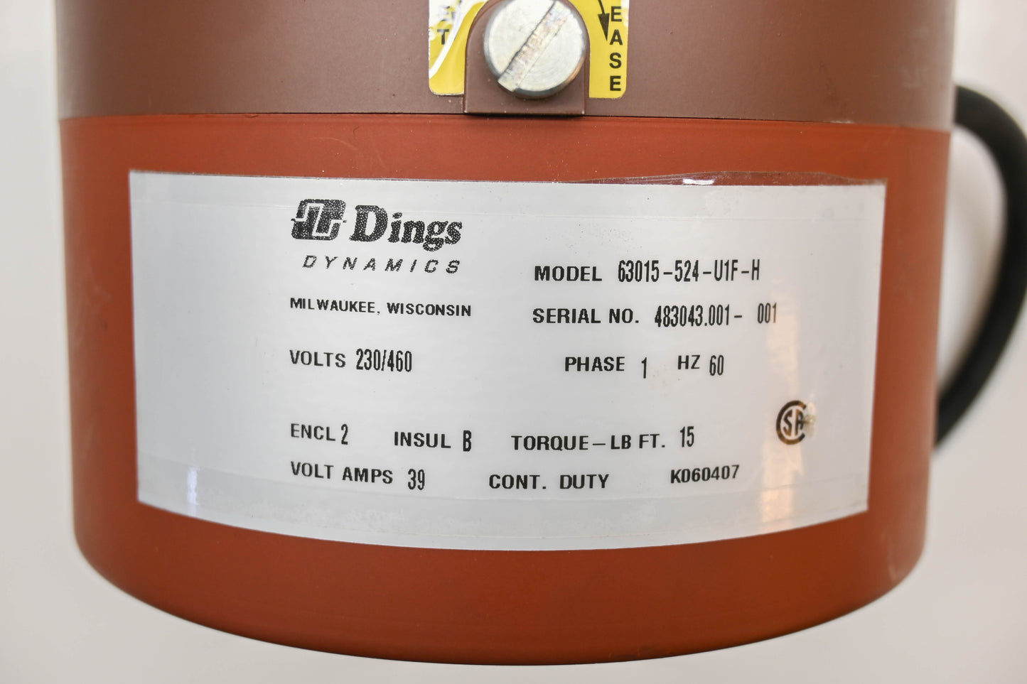 Dings Dynamics 63015-524-U1F-H Spring Set Brake
