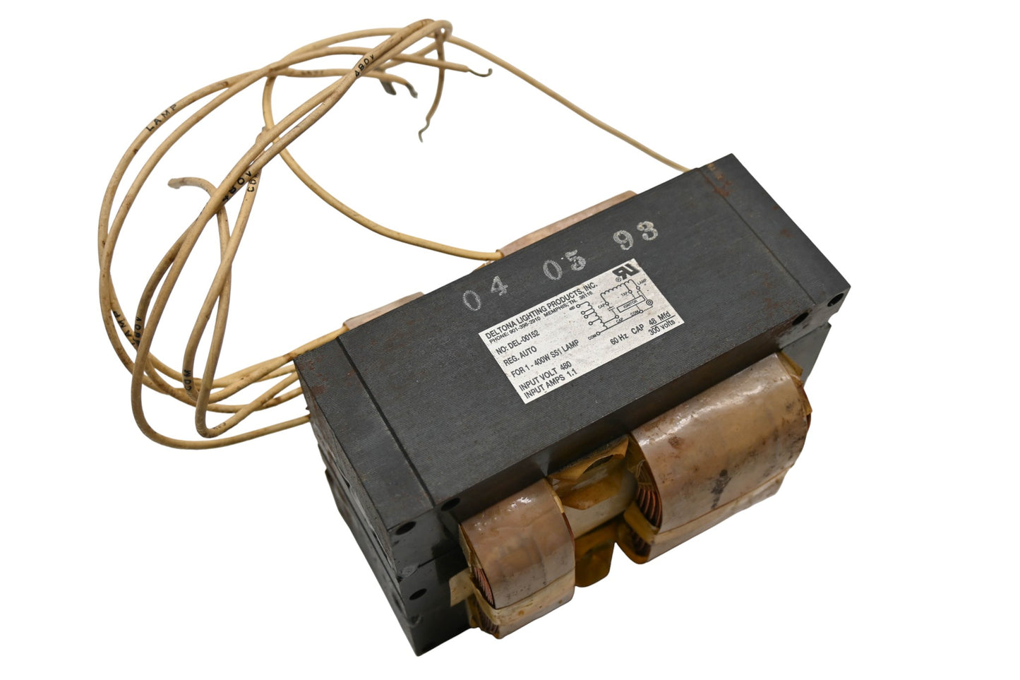 Deltona Lighting Products DEL-00152 Ballast