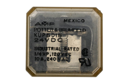 Potter & Brumfield KU-90075, KUP5D15 1/4HP 10A Relay