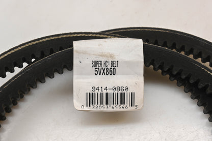 Gates 5VX860, 9414-0860 5/8" x 86" Super HC Cogged V-Belt NOS