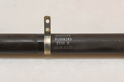 Ohmite D100K2K5 100W-2500? Resistor NOS